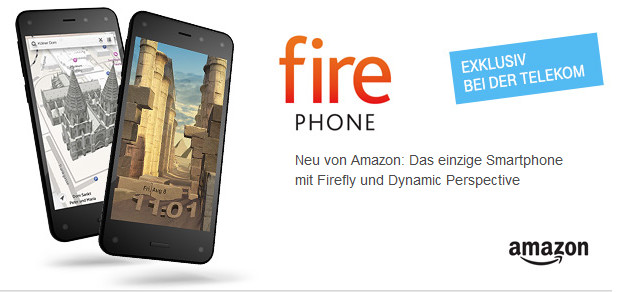 Amazon Fire Phone mit Telekom Allnet Flat