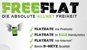 Freenetmobile Freeflat - Die absolute AllNet Freiheit