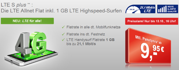 Maxxim LTE S, M, L Plus Allnet Flat
