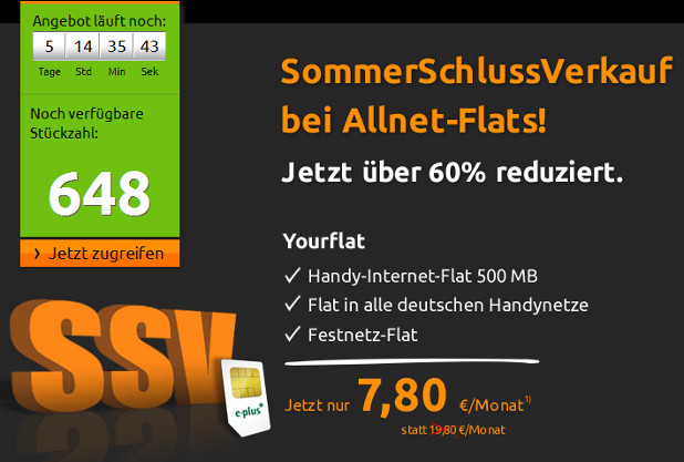 Mobilcom-Debitel Yourflat Deal