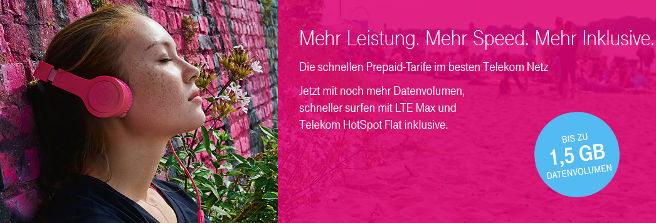 Telekom Magentamobil Start XL - LTE Prepaid Allnet Flat