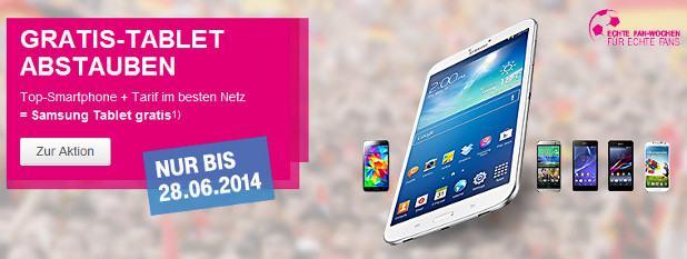 Telekom Aktion: Samsung Tablet gratis
