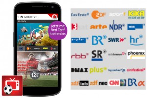 Vodafone Mobile TV Red Tarife kostenlos